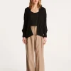Montagut Slub linen vest - Louissa