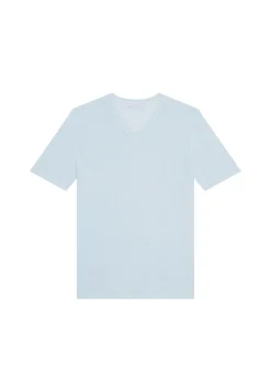Montagut Slub linen V-neck T-shirt - Reuben