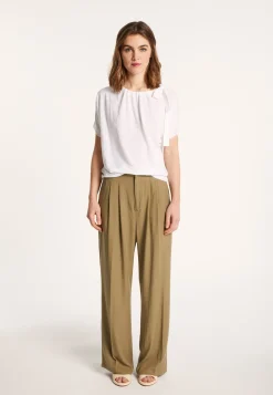 Montagut Soft slub linen t-shirt - Lise