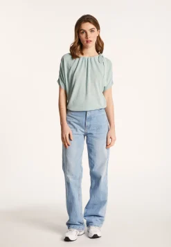Montagut Soft slub linen t-shirt - Lise