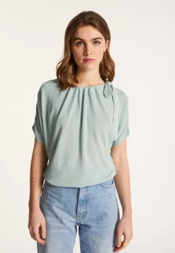 Montagut Soft slub linen t-shirt - Lise