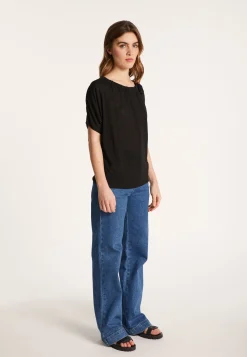 Montagut Soft slub linen t-shirt - Lise