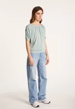 Montagut Soft slub linen t-shirt - Lise