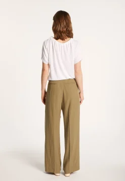 Montagut Soft slub linen t-shirt - Lise
