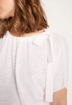 Montagut Soft slub linen t-shirt - Lise