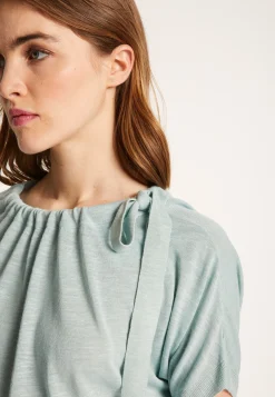 Montagut Soft slub linen t-shirt - Lise