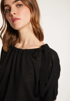 Montagut Soft slub linen t-shirt - Lise