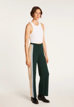 Montagut Sporty trousers in cashmere cotton - Palmyre