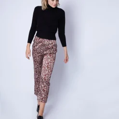 Montagut Straight-cut silk trousers by Maison & Maison Martin Morel -Ginga