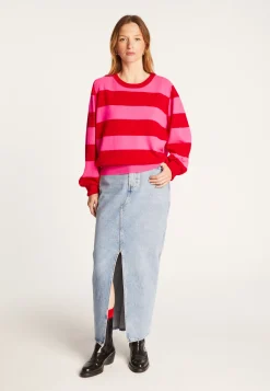 Montagut Striped cashmere sweater - Rosie