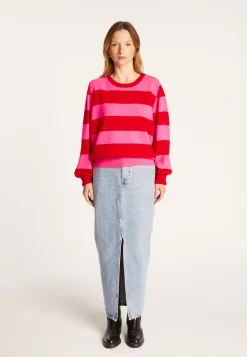 Montagut Striped cashmere sweater - Rosie