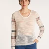 Montagut Striped crochet jumper - JANIS