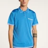Montagut Striped Polo Fil Lumière - Basso