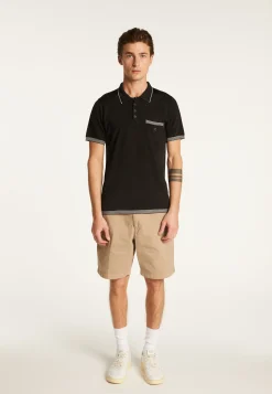 Montagut Striped Polo Fil Lumière - Basso