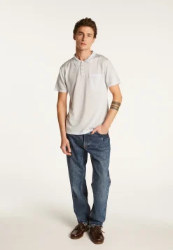 Montagut Striped Polo Fil Lumière - Basso