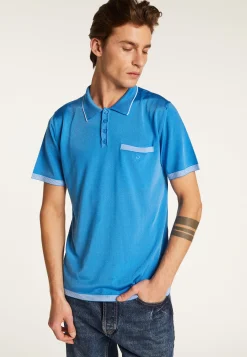 Montagut Striped Polo Fil Lumière - Basso