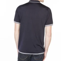 Montagut Striped Polo Fil Lumière - Basso