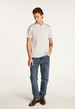 Montagut Striped Polo Fil Lumière - Basso