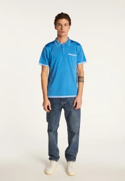 Montagut Striped Polo Fil Lumière - Basso