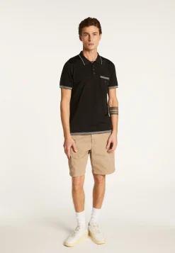 Montagut Striped Polo Fil Lumière - Basso