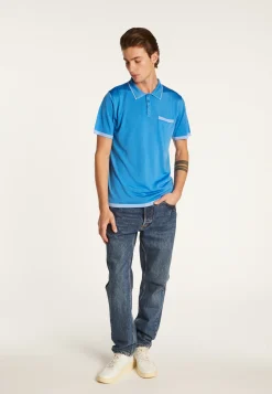 Montagut Striped Polo Fil Lumière - Basso