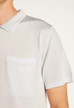 Montagut Striped Polo Fil Lumière - Basso