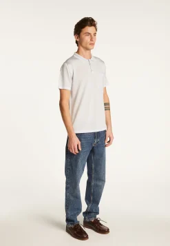 Montagut Striped Polo Fil Lumière - Basso