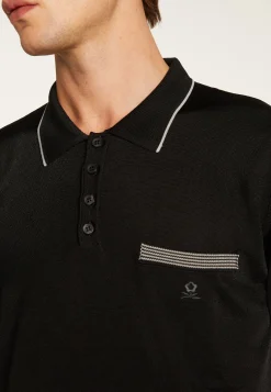 Montagut Striped Polo Fil Lumière - Basso