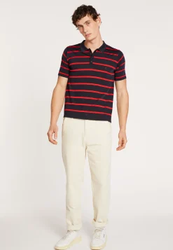 Montagut Striped poloshirt Fil Lumière - Harold
