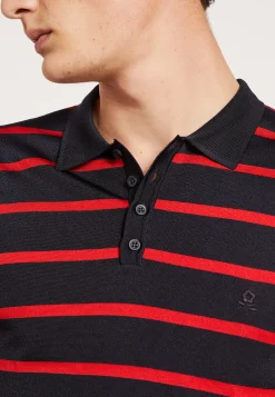 Montagut Striped poloshirt Fil Lumière - Harold