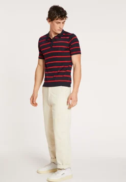 Montagut Striped poloshirt Fil Lumière - Harold