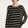 Montagut Striped round-neck jumper - MARIAH