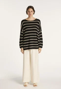 Montagut Striped round-neck jumper - MARIAH