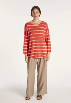 Montagut Striped round-neck jumper - MARIAH