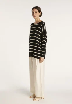 Montagut Striped round-neck jumper - MARIAH
