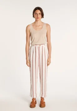 Montagut Striped trousers with pockets - Mali