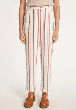 Montagut Striped trousers with pockets - Mali