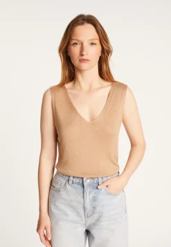 Montagut Tank top in bamboo cashmere fiber - Rianna