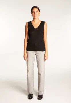 Montagut Tank top in bamboo cashmere fiber - Rianna