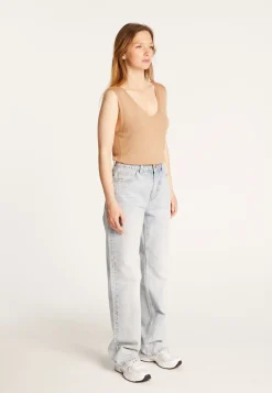 Montagut Tank top in bamboo cashmere fiber - Rianna