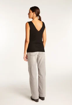 Montagut Tank top in bamboo cashmere fiber - Rianna