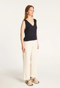 Montagut Tank top in bamboo cashmere fiber - Rianna