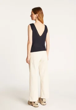 Montagut Tank top in bamboo cashmere fiber - Rianna