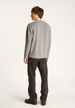 Montagut Technical wool logo sweater - Thimothée