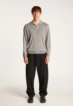 Montagut Technical wool polo shirt - Thibaud