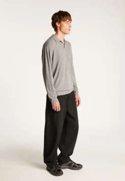 Montagut Technical wool polo shirt - Thibaud