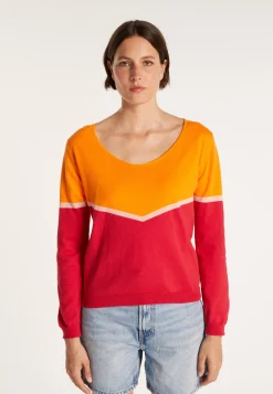 Montagut Tricolor cotton sweater - Audrey