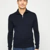 Montagut Trucker neck sweater with logo in merino wool - Ryan
