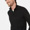 Montagut Trucker neck sweater with logo in merino wool - Ryan