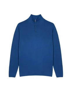 Montagut Trucker neck sweater with logo in merino wool - Ryan